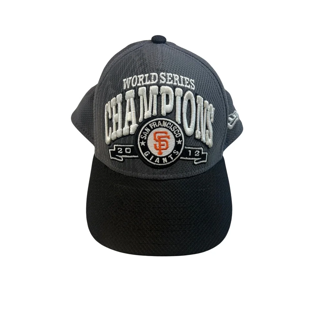New Era San Francisco Giants 2012 World Series Champions Hat 39THIRTY Youth Cap